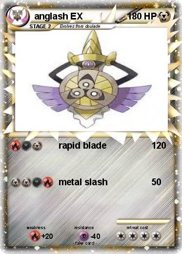 Pokemon anglash EX