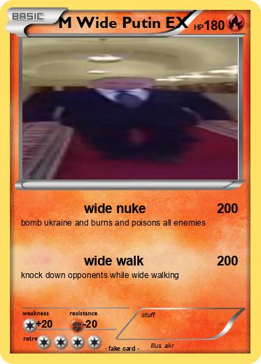 Pokemon M Wide Putin EX