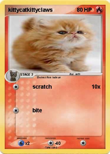 Pokemon kittycatkittyclaws