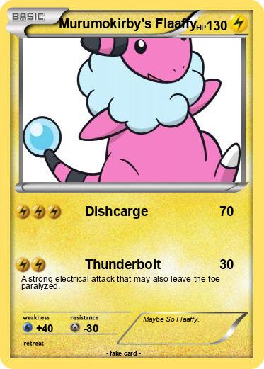 Pokemon Murumokirby's Flaaffy
