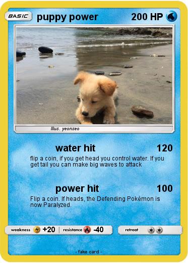 Pokemon puppy power