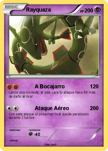 Pokemon Rayquaza