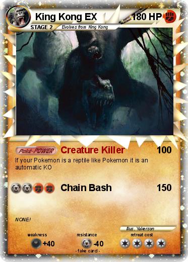 Pokemon King Kong EX