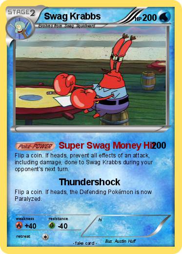 Pokemon Swag Krabbs