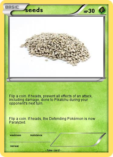 Pokemon seeds