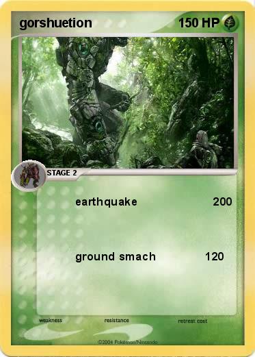 Pokemon gorshuetion