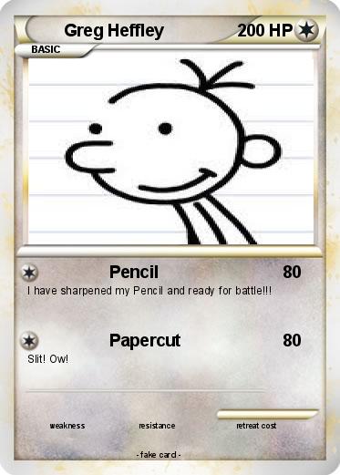 Pokemon Greg Heffley