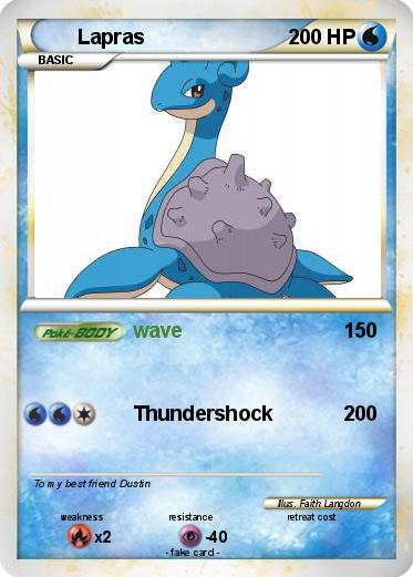 Pokemon Lapras