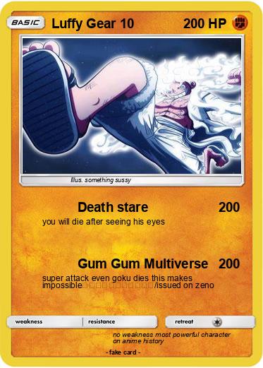 Pokemon Luffy Gear 10