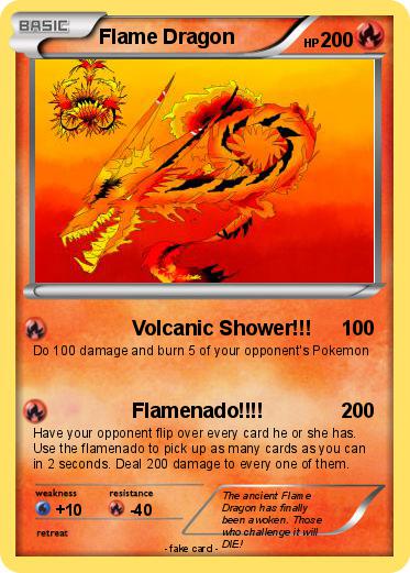 Pokemon Flame Dragon