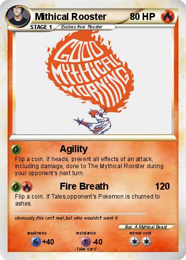 Pokemon Mithical Rooster