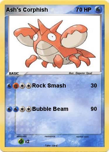 Pokemon Ash's Corphish