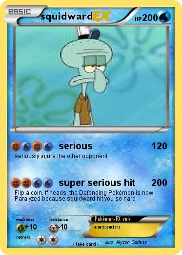Pokemon squidward