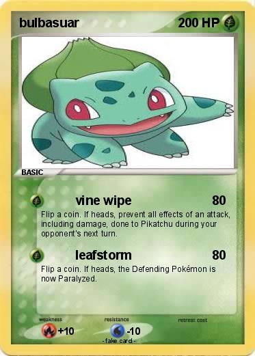 Pokemon bulbasuar