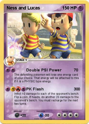 Pokemon Ness and Lucas