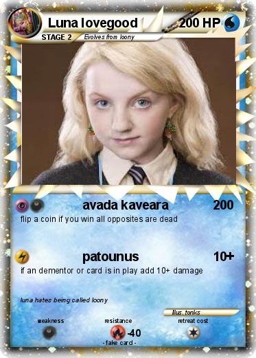 Pokemon Luna lovegood