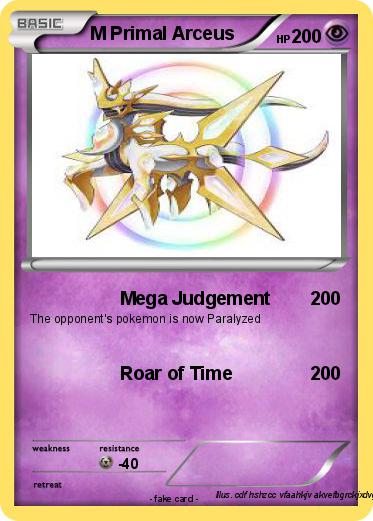 Pokemon M Primal Arceus