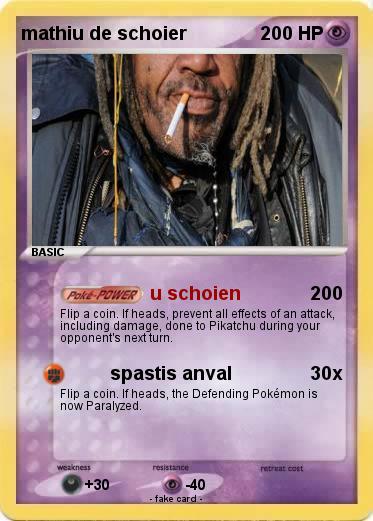 Pokemon mathiu de schoier