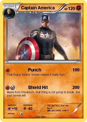 Pokemon Captain America