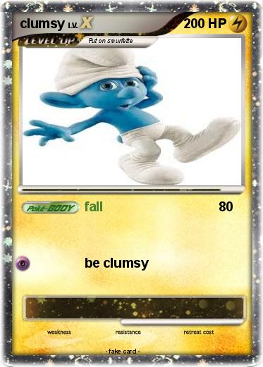 Pokemon clumsy