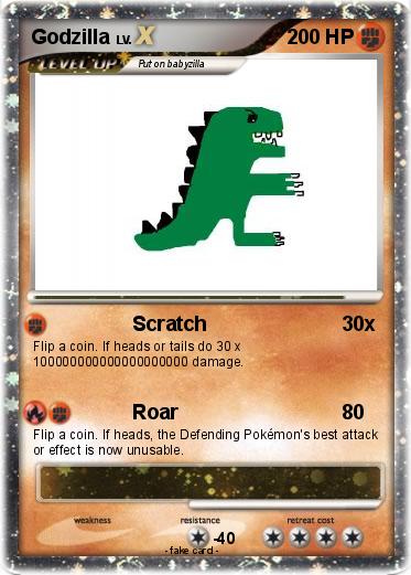 Pokemon Godzilla