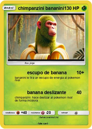 Pokemon chimpanzini bananini