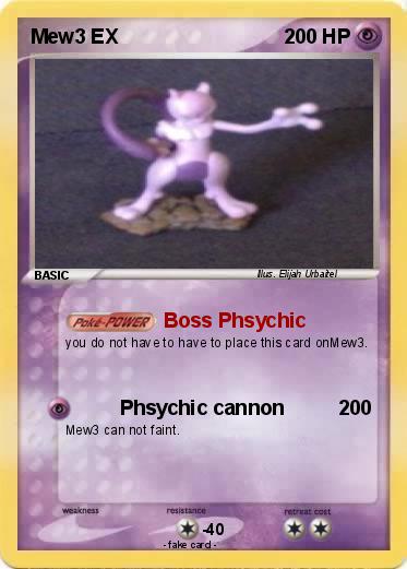 Pokemon Mew3 EX
