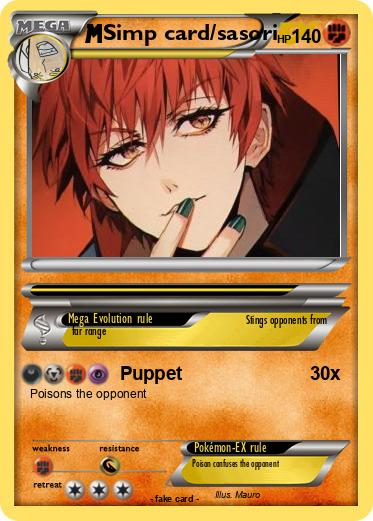 Pokemon Simp card/sasori
