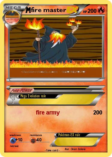 Pokemon fire master