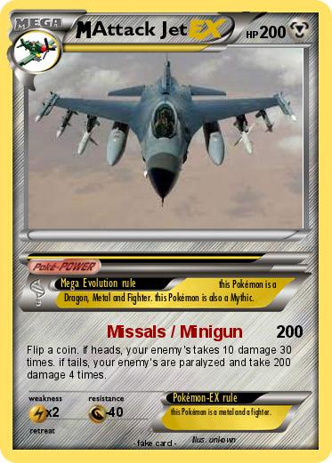 Pokemon Attack Jet