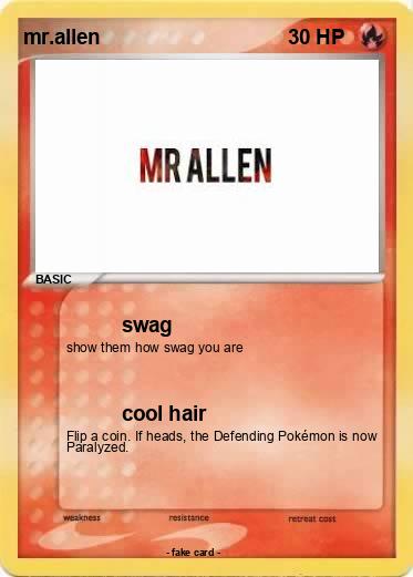 Pokemon mr.allen