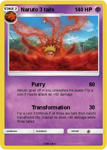 Pokemon Naruto 3 tails