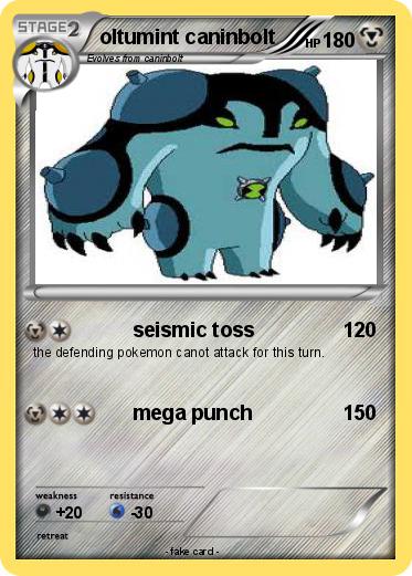 Pokemon oltumint caninbolt