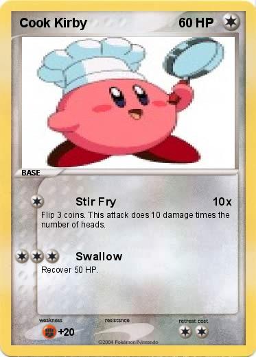 Pokemon Cook Kirby