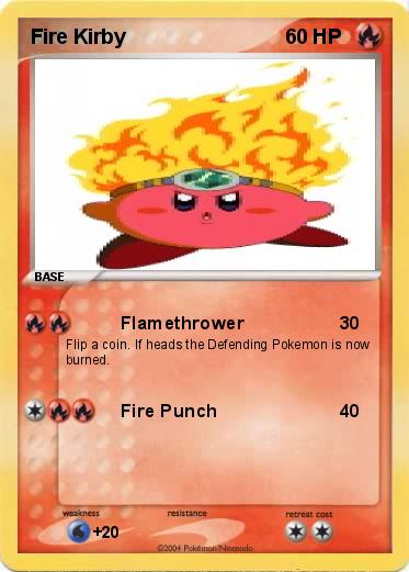 Pokemon Fire Kirby