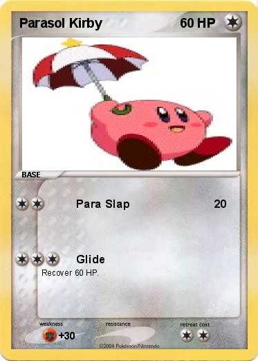 Pokemon Parasol Kirby