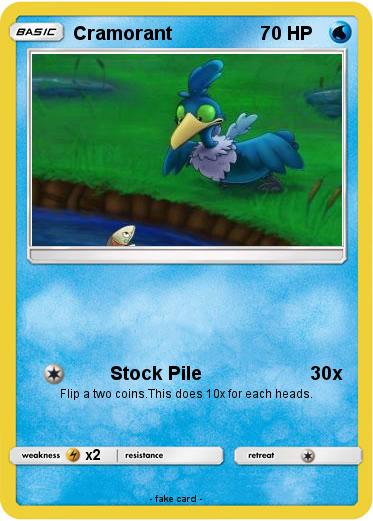 Pokemon Cramorant