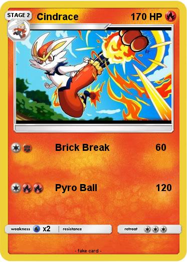 Pokemon Cindrace