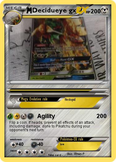 Pokemon Decidueye gx