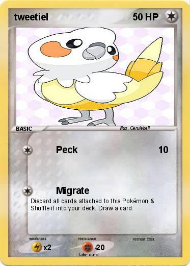 Pokemon tweetiel