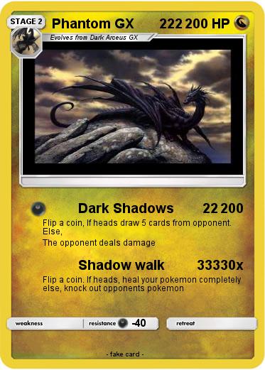 Pokemon Phantom GX       222