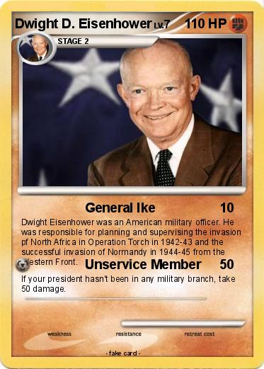 Pokemon Dwight D. Eisenhower