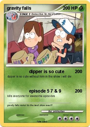 Pokemon gravity falls