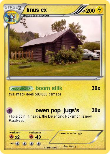 Pokemon linus ex