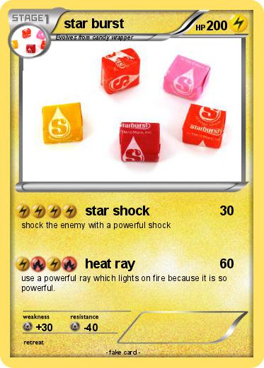 Pokemon star burst