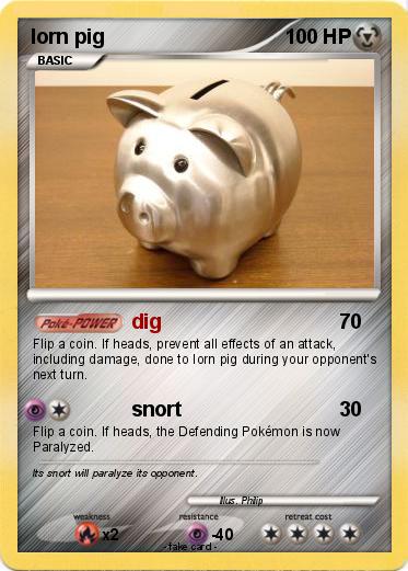 Pokemon Iorn pig