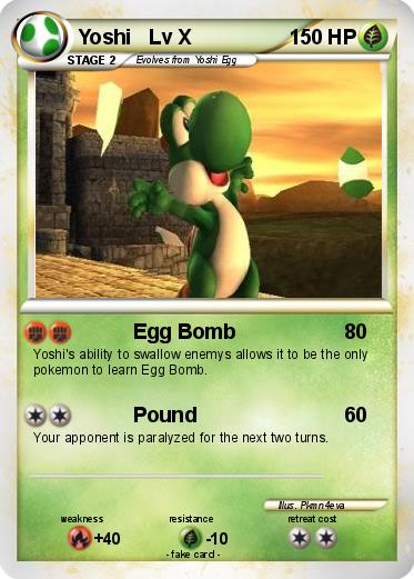 Pokemon Yoshi   Lv X