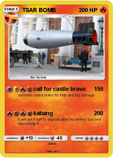Pokemon TSAR BOMB