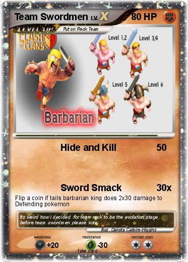 Pokemon Team Swordmen