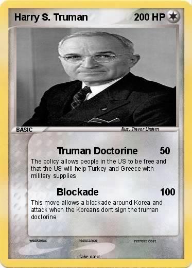 Pokemon Harry S. Truman